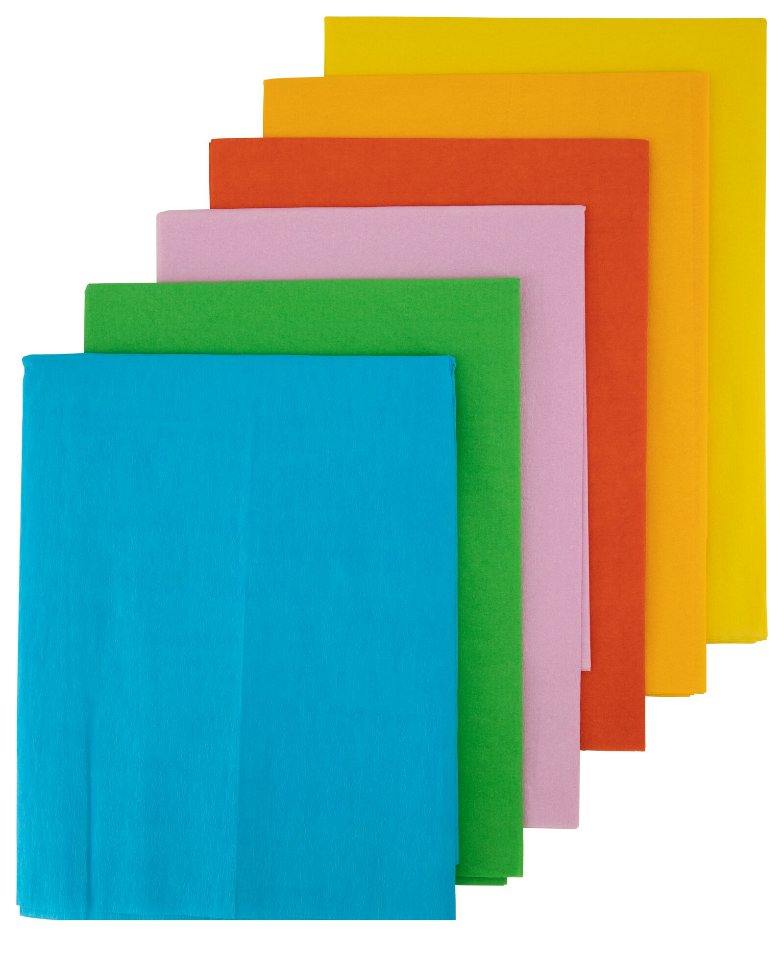 cr&ecirc;pepapier 250x50 - 6 stuks - 15910208 - HEMA