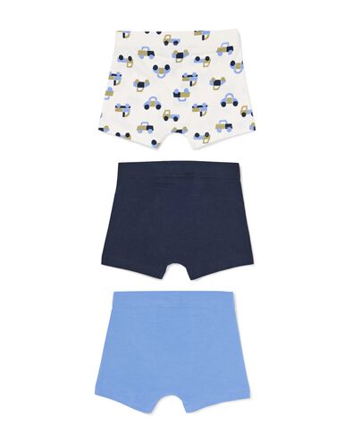 Jungen-Boxershorts Autos &ndash; 3 St&uuml;ck wei&szlig; - 19201560WHITE - HEMA