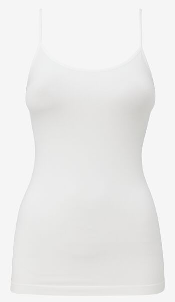 chemisier pour femme sans coutures avec bambou blanc XL - 19600189 - HEMA