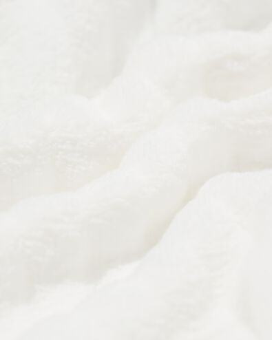 peignoir en molleton c&ocirc;tel&eacute; blanc blanc - 23450035WHITE - HEMA