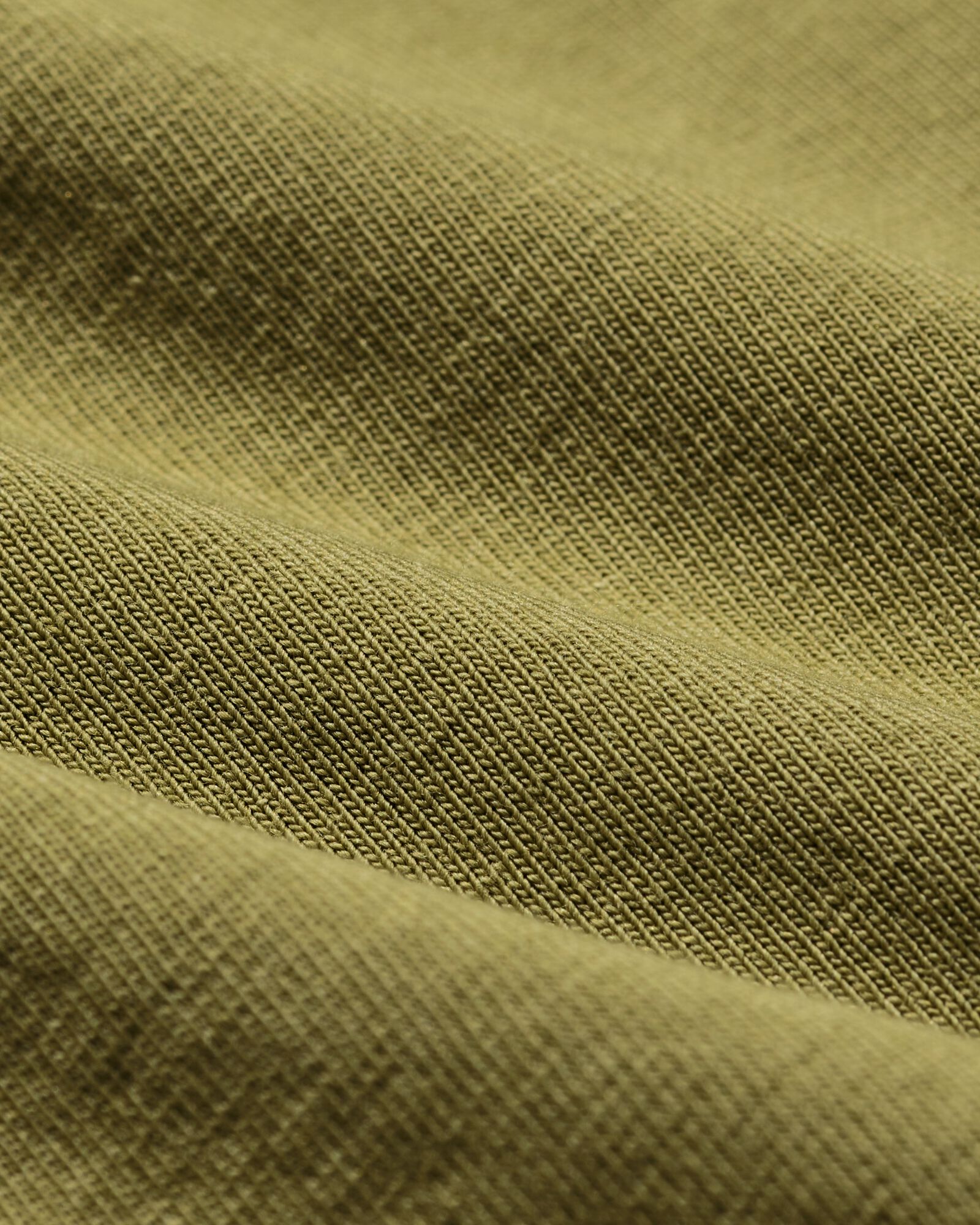 dames T-shirt basic o-neck  olijf olijf - 36304330OLIVE - HEMA