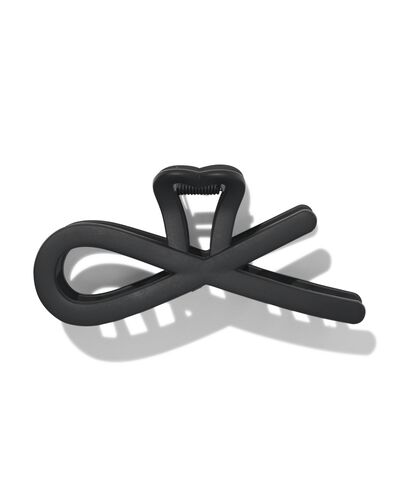 Haarspange 11 cm, Schleife, mattschwarz - 11800227 - HEMA