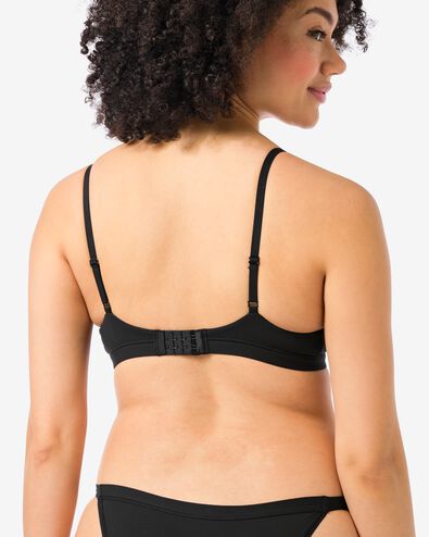 bralette sans armature noir noir - 21900228BLACK - HEMA