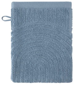 handdoeken hotelkwaliteit zwaar retro ijsblauw ijsblauw - 1000029318 - HEMA