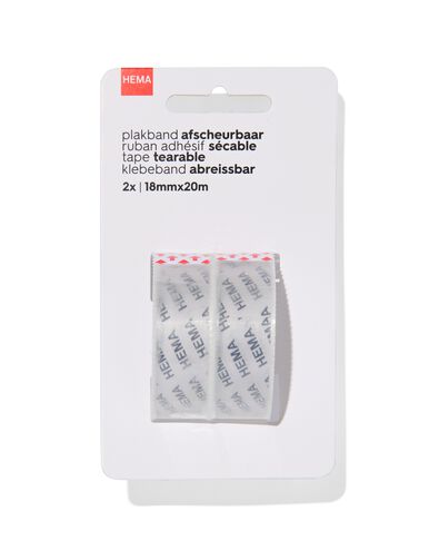 2-pak plakband - 14822301 - HEMA