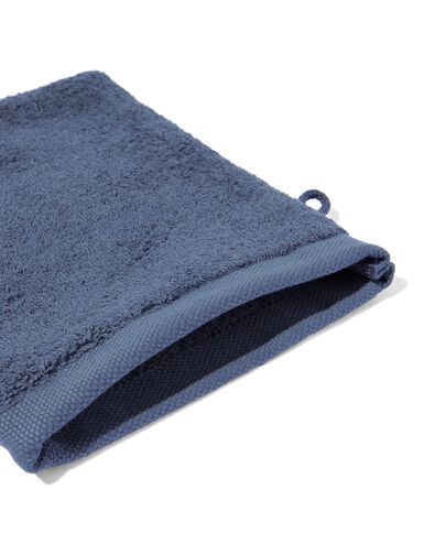 washand hotelkwaliteit extra zacht middenblauw - 5250355 - HEMA