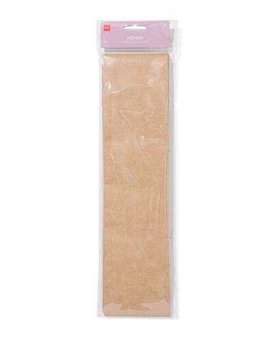 wijnzak kraft - 3 stuks - 14710289 - HEMA