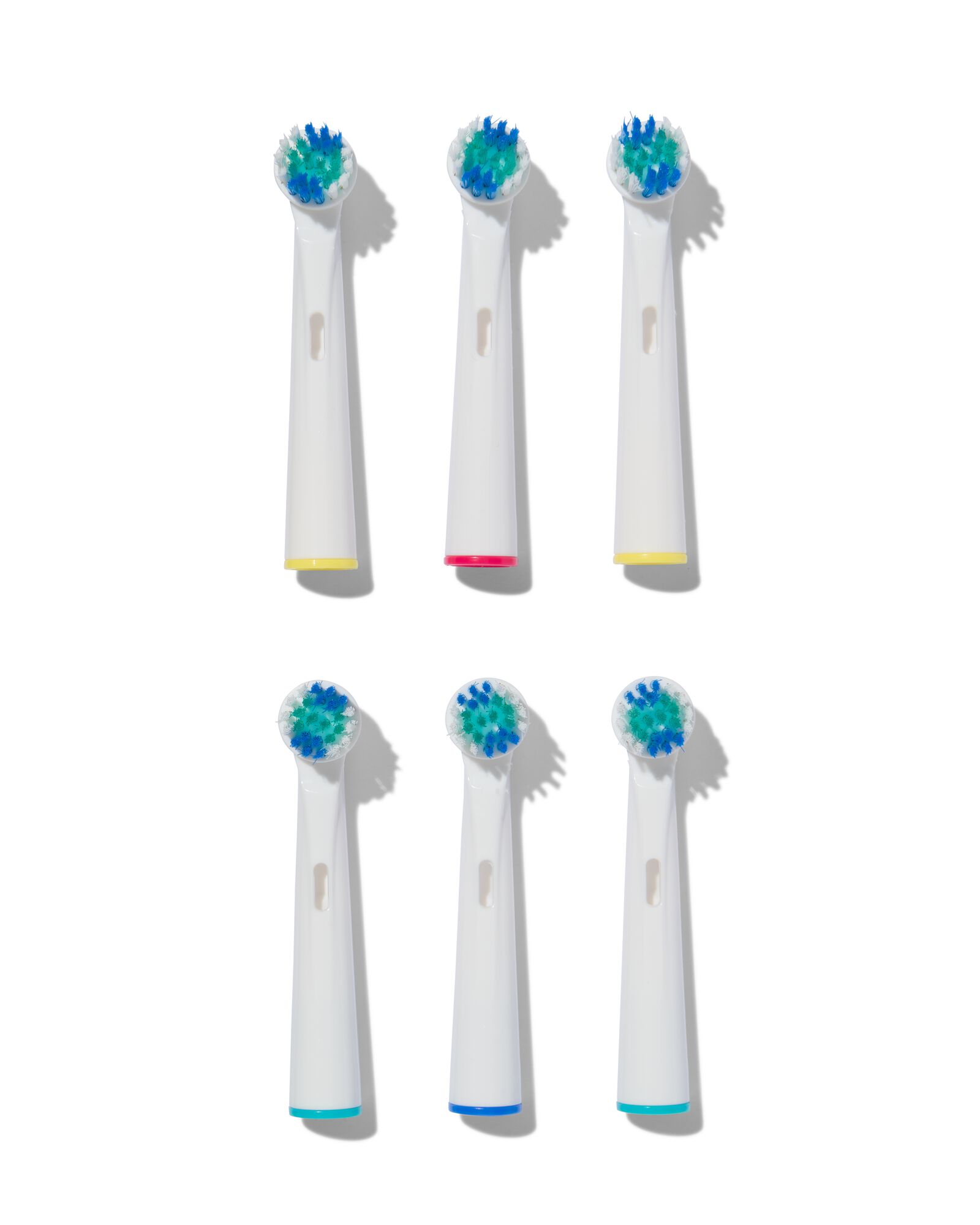 opzetborstels medium - 6 stuks - 11133365 - HEMA