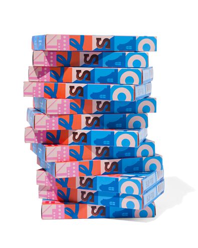 lettre S en chocolat au lait 140 grammes en bo&icirc;te - 12 pi&egrave;ces - 24402500 - HEMA