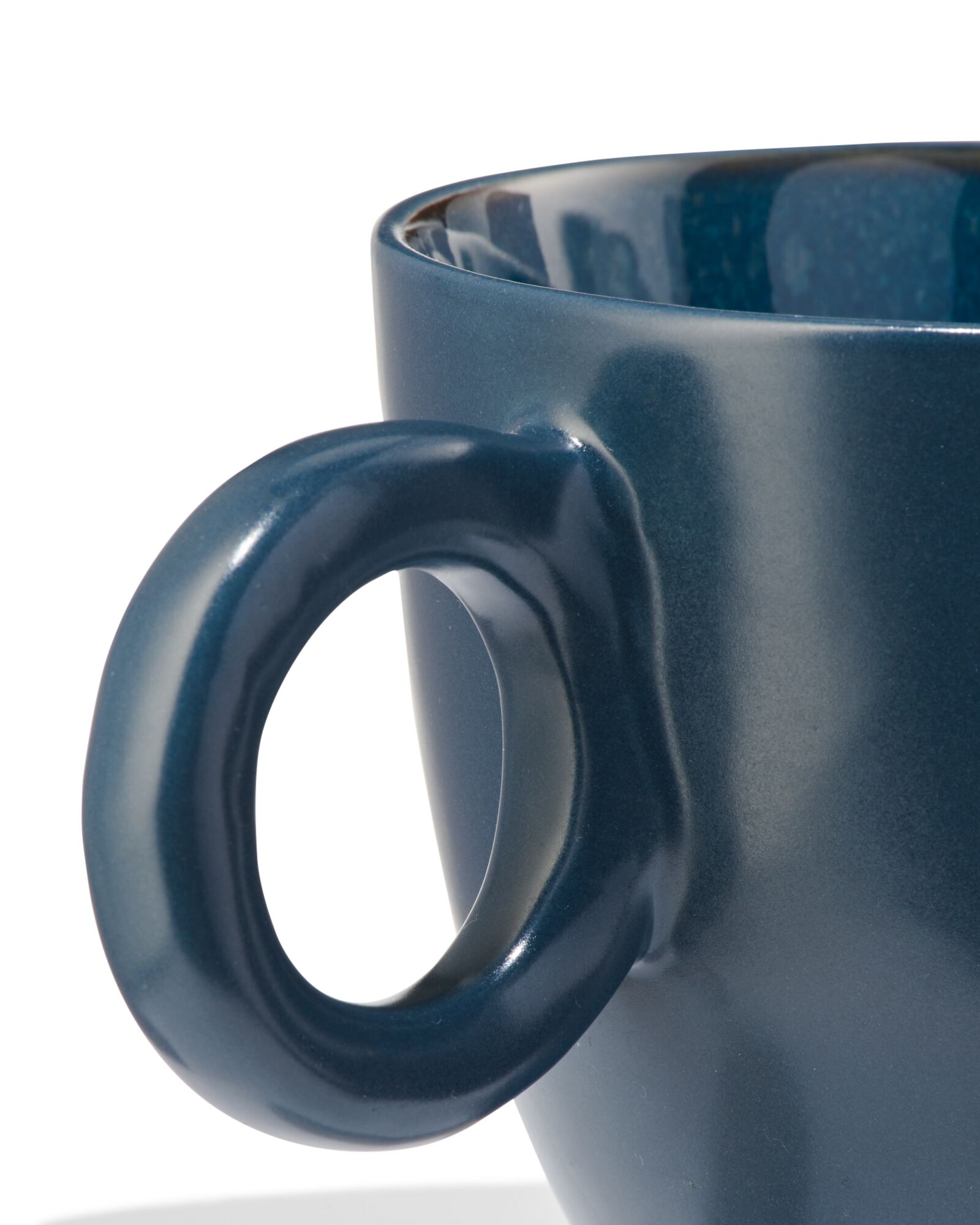 mug Helsinki &eacute;mail r&eacute;actif bleu 420ml - 9602610 - HEMA