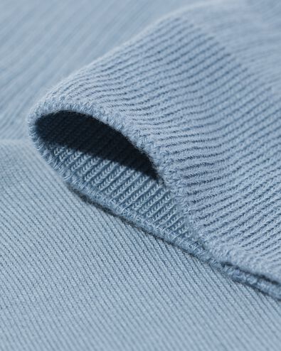 herensokken rib  blauw blauw - 4150565BLUE - HEMA