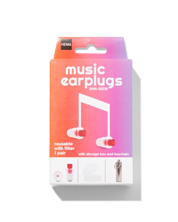 bouchons d&rsquo;oreille musique 7-10mm - 11972025 - HEMA