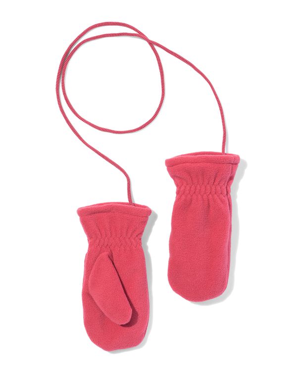 moufles polaire sp&eacute;cial &eacute;cran tactile enfant rose rose - 16700080PINK - HEMA