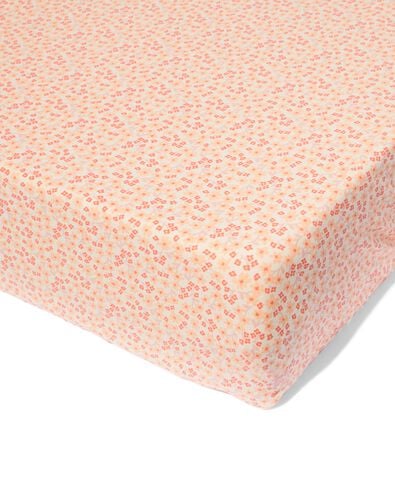 drap-housse pour lit b&eacute;b&eacute; 60x120cm fleurs - 33302660 - HEMA