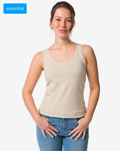 Damentop Carry sandfarben sandfarben - 36303180SAND - HEMA