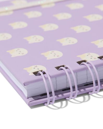 notitieboek A5 gelinieerd katten - 14102202 - HEMA