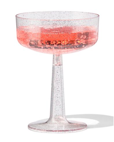 verre &agrave; cocktail plastique couleur - 25200157 - HEMA