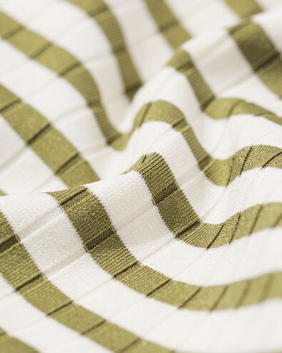 Damen-Bikinihose Jacky, gerippt, gestreift mittelgr&uuml;n mittelgr&uuml;n - 22360210MIDGREEN - HEMA