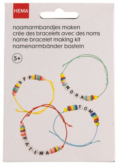 kit créatif bracelets à prénom - 15940120 - HEMA
