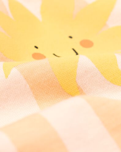 baby shortama strepen perzik perzik - 33301360PEACH - HEMA