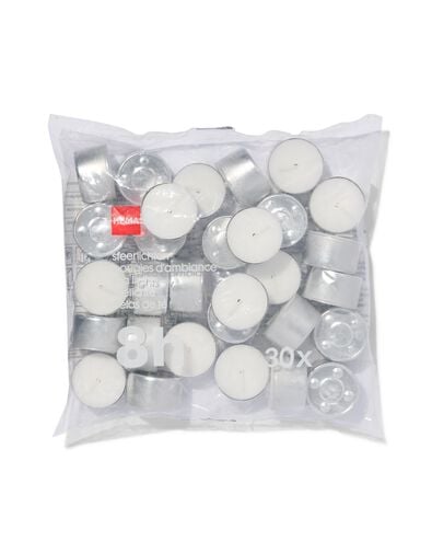 30er-Pack Teelichte, 8 Stunden Brenndauer - 13500062 - HEMA
