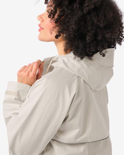 regenjas voor volwassenen beige beige - 34450080BEIGE - HEMA