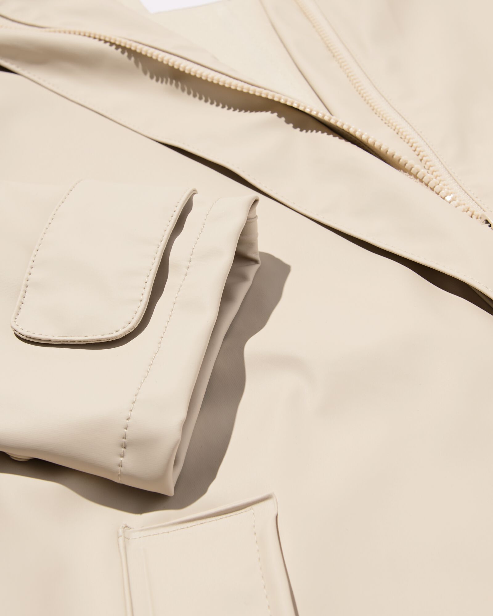 damesregenjas naturel naturel - 34450530NATURAL - HEMA