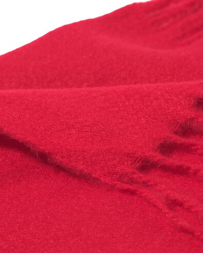 damessjaal 58x200cm rood - 16451064 - HEMA