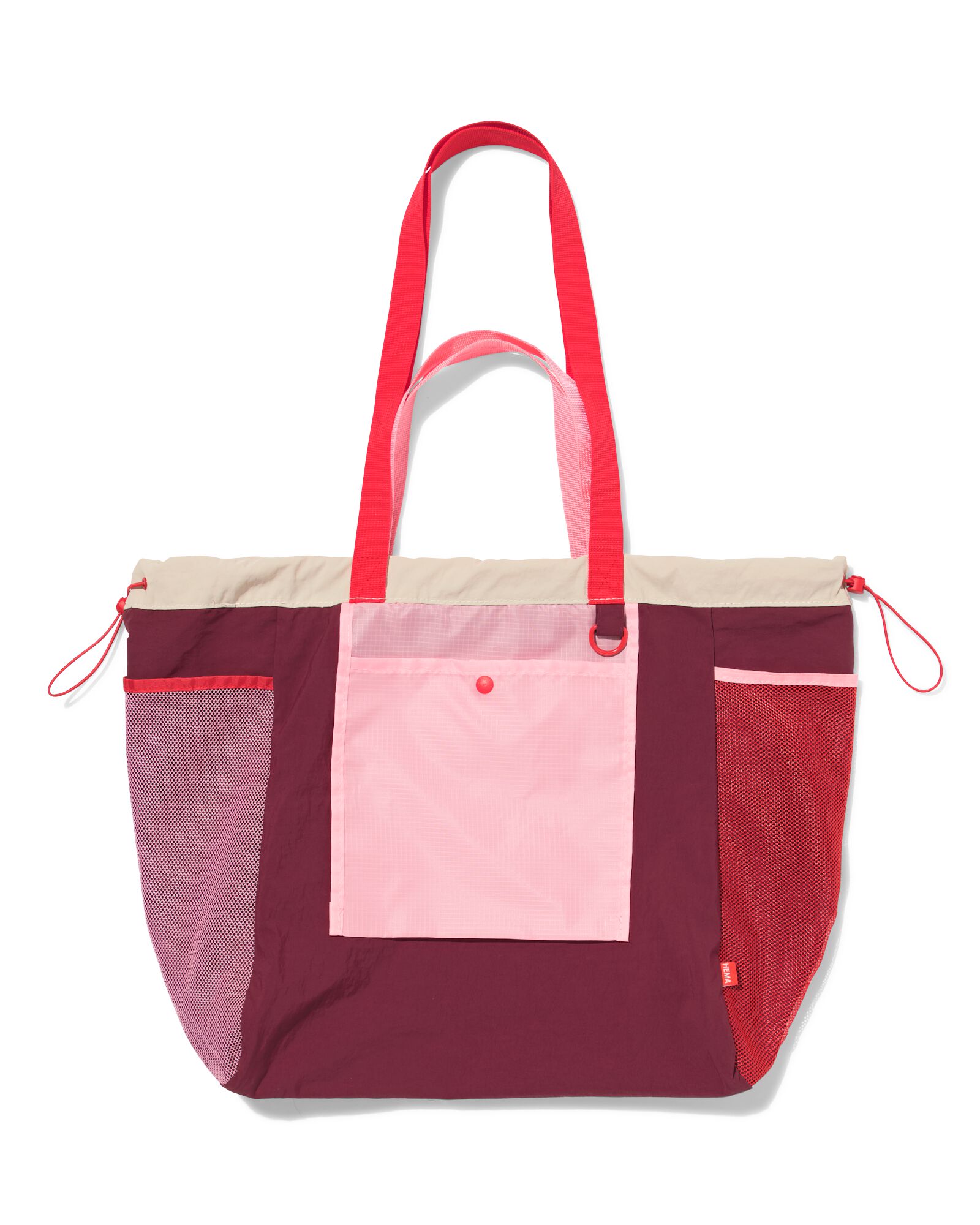 sac de plage rose - 22360116 - HEMA
