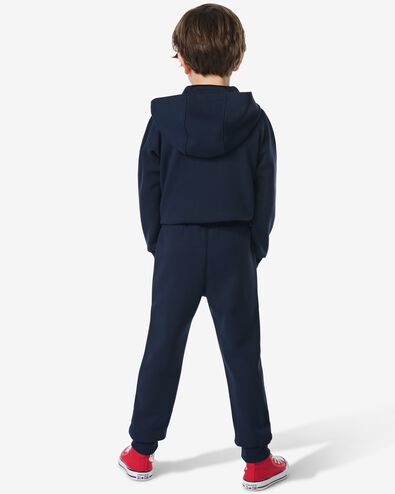 kinderbroek sweatstof donkerblauw donkerblauw - 30704006DARKBLUE - HEMA