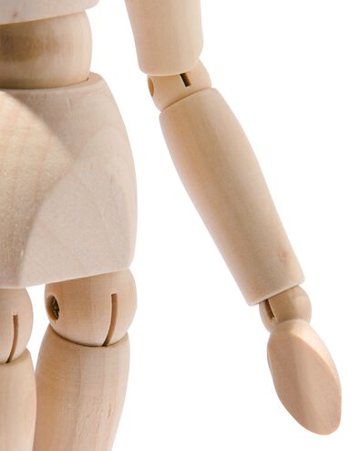 mannequin en bois 32,5 cm - 60720073 - HEMA