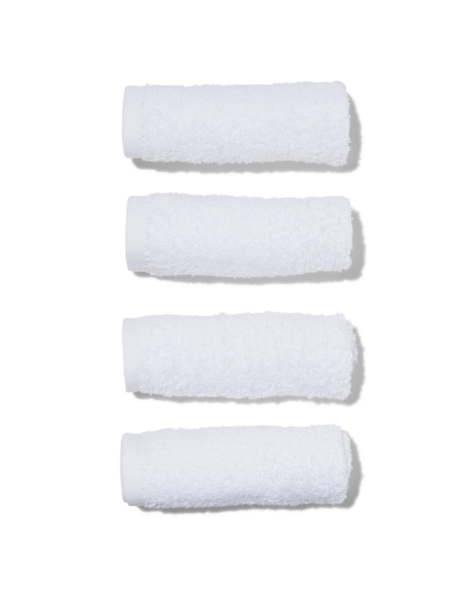 4er-Pack Gesichtst&uuml;cher, 30 x 30 cm, schwere Qualit&auml;t, wei&szlig; wei&szlig; gesichtst&uuml;chers 30 x 30 - 5200235 - HEMA