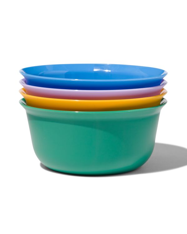 4 pots en plastique Ø12.3cm - 80660151 - HEMA