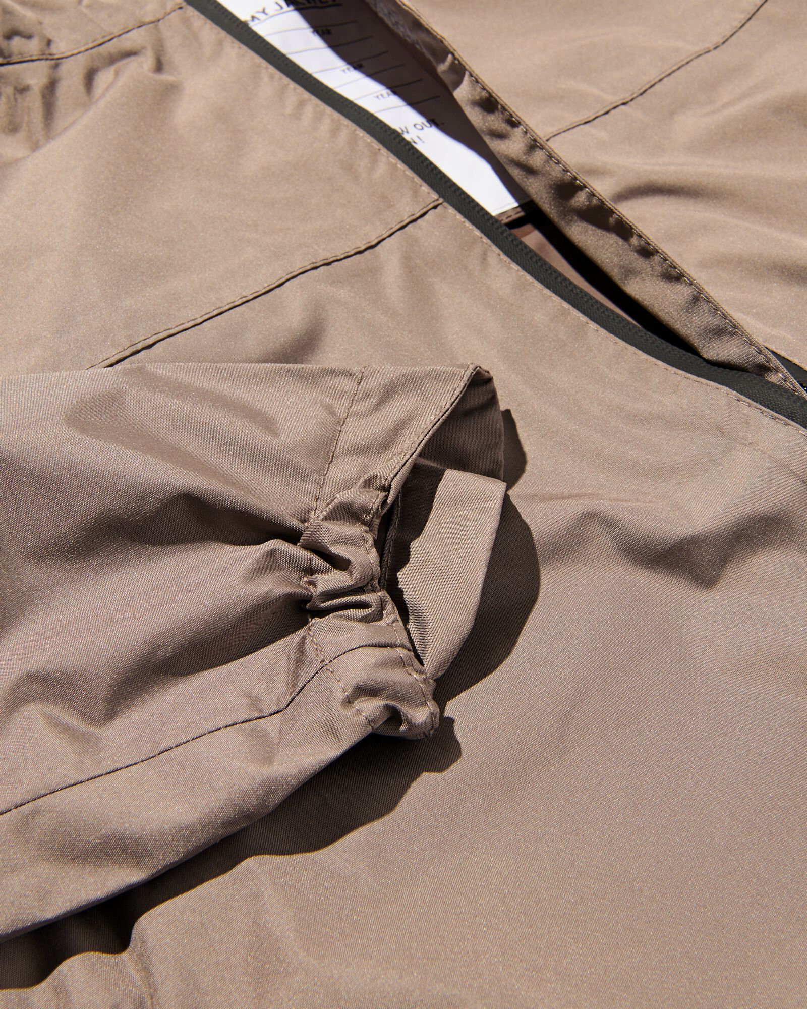 regenjas voor kinderen taupe taupe - 18440280TAUPE - HEMA