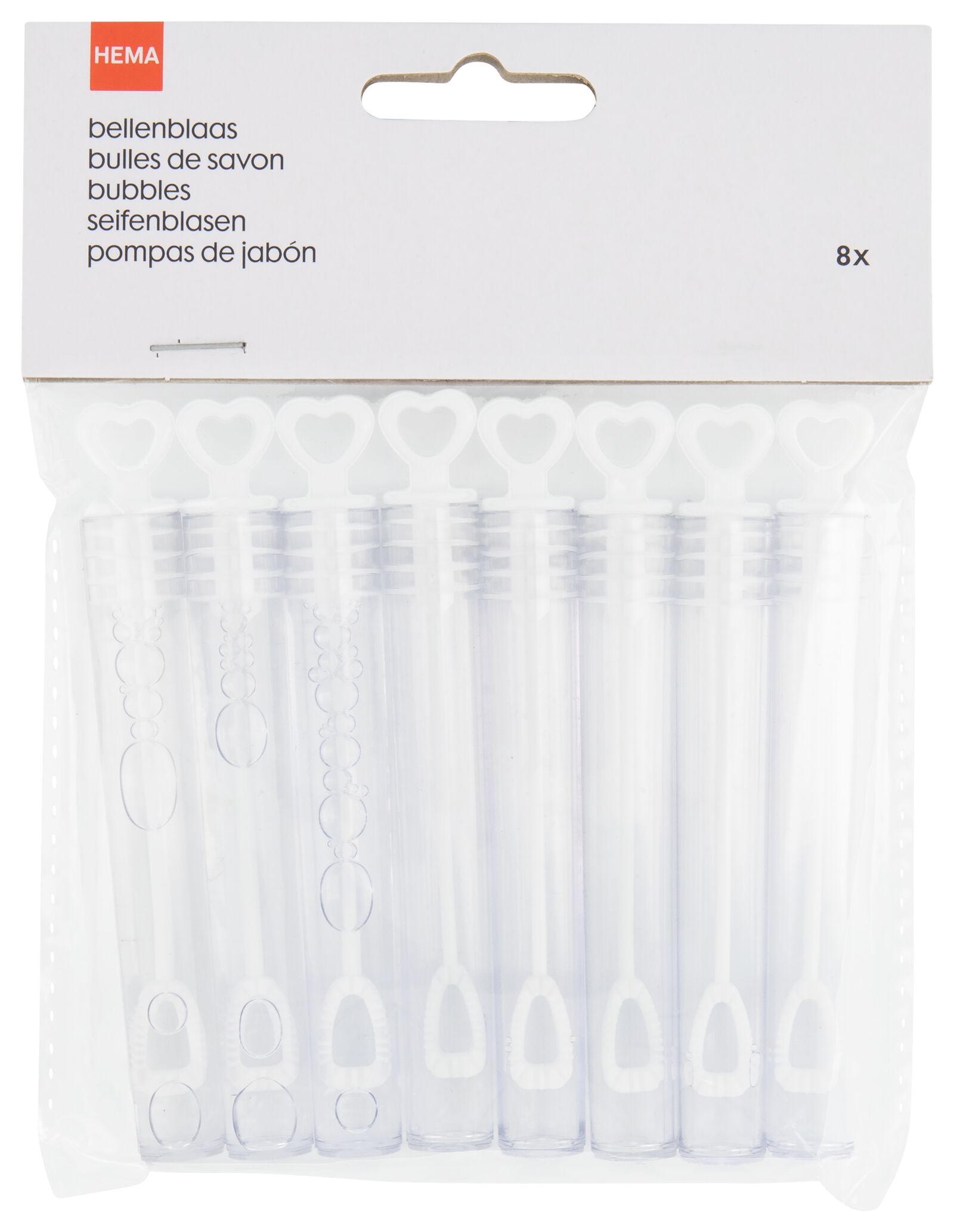 uitdeel bellenblaas 36 ml - 8 stuks - 14230162 - HEMA