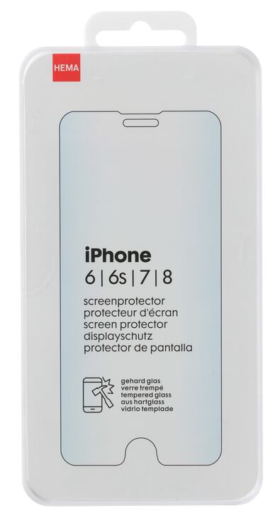 Displayschutz für iPhone 6/6S/7/8/SE2020 - 39630036 - HEMA