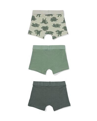 Kinder-Boxershorts Dino &ndash; 3 St&uuml;ck gr&uuml;n - 19201440GREEN - HEMA