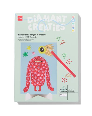 diamantschilderijen monsters - 15900418 - HEMA