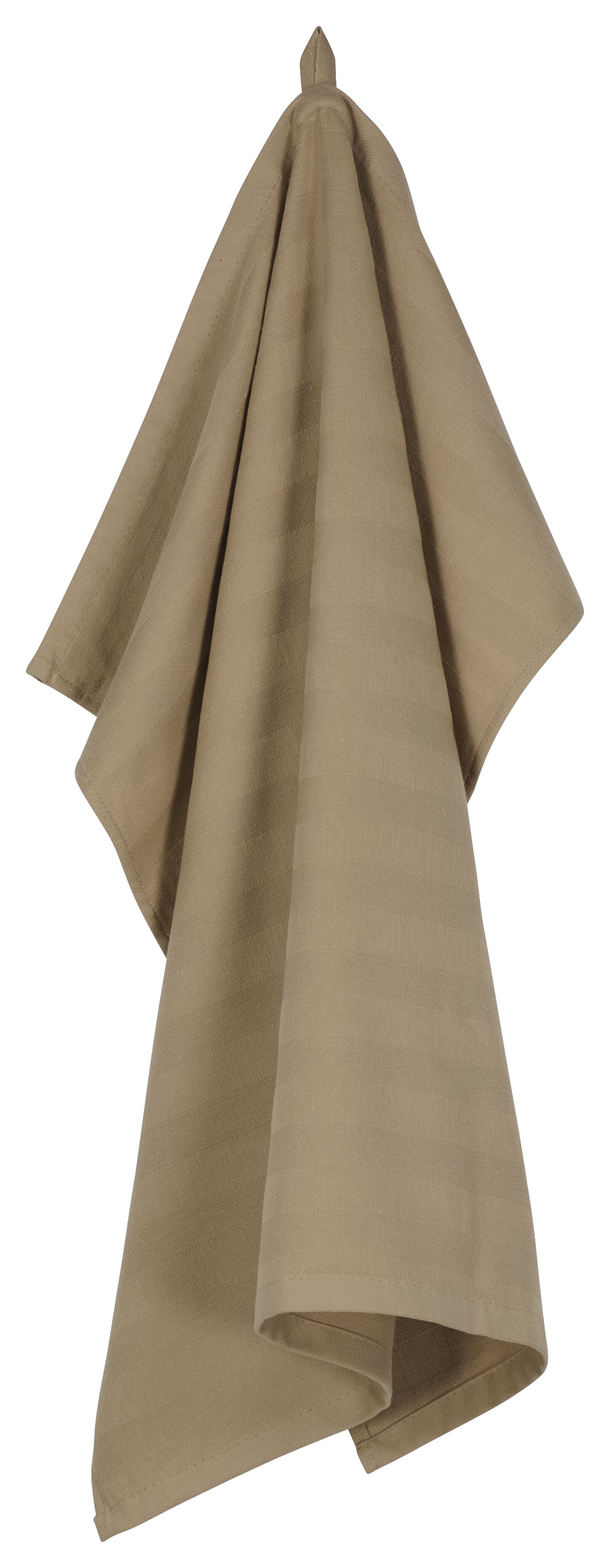 theedoek 65x65 katoen zand - 5420084 - HEMA