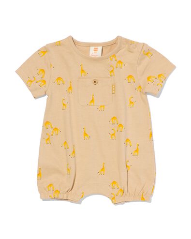 combinaison nouveau-n&eacute; girafe sable - 33492710SAND - HEMA