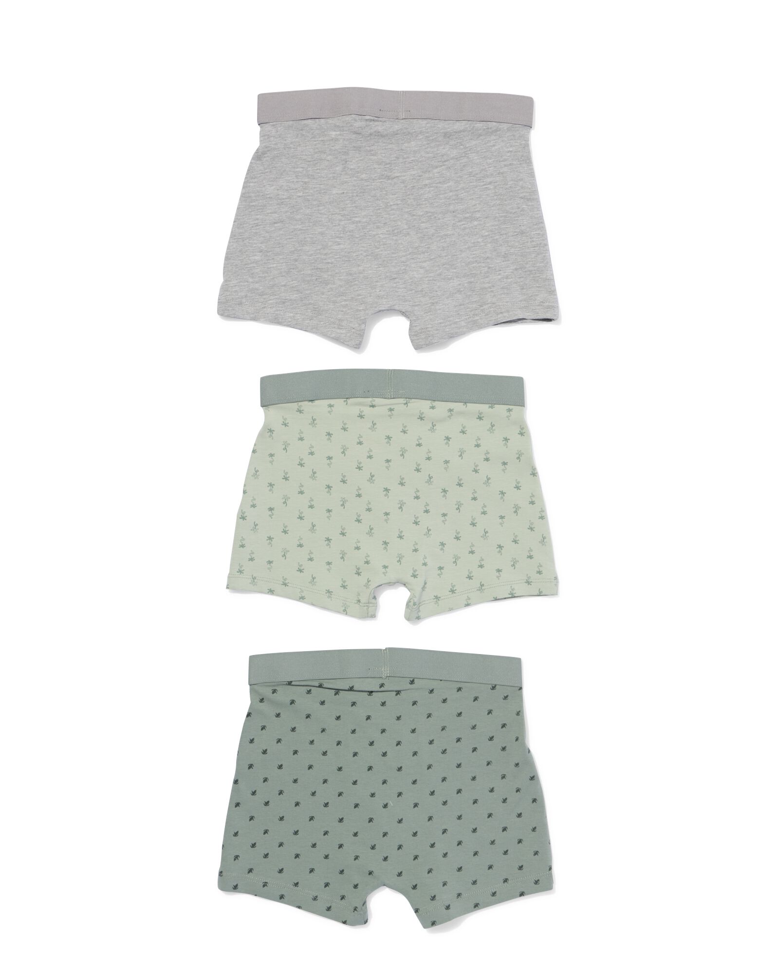 Kinder-Boxershorts aus Baumwolle &ndash; 3 St&uuml;ck gr&uuml;n gr&uuml;n - 19204560GREEN - HEMA