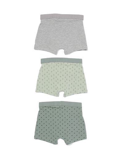 Kinder-Boxershorts aus Baumwolle &ndash; 3 St&uuml;ck gr&uuml;n gr&uuml;n - 19204560GREEN - HEMA