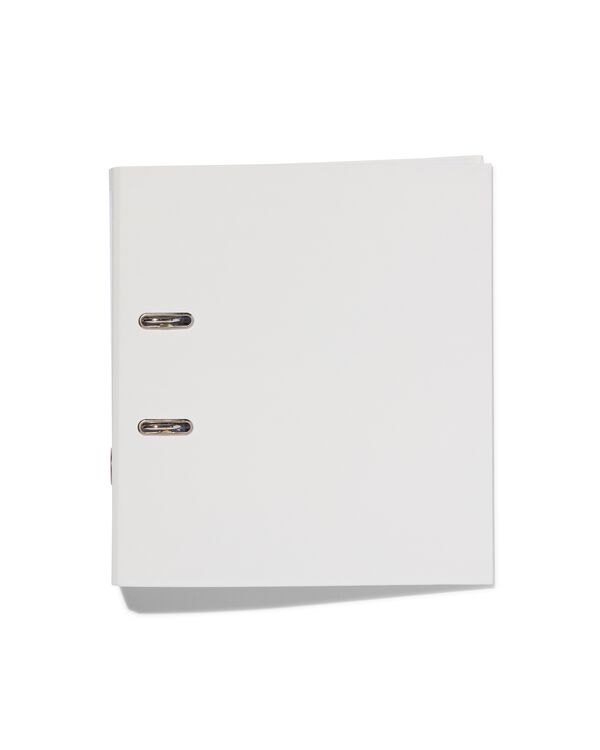 classeur 2 anneaux - &eacute;troit blanc A4 - 14840188 - HEMA