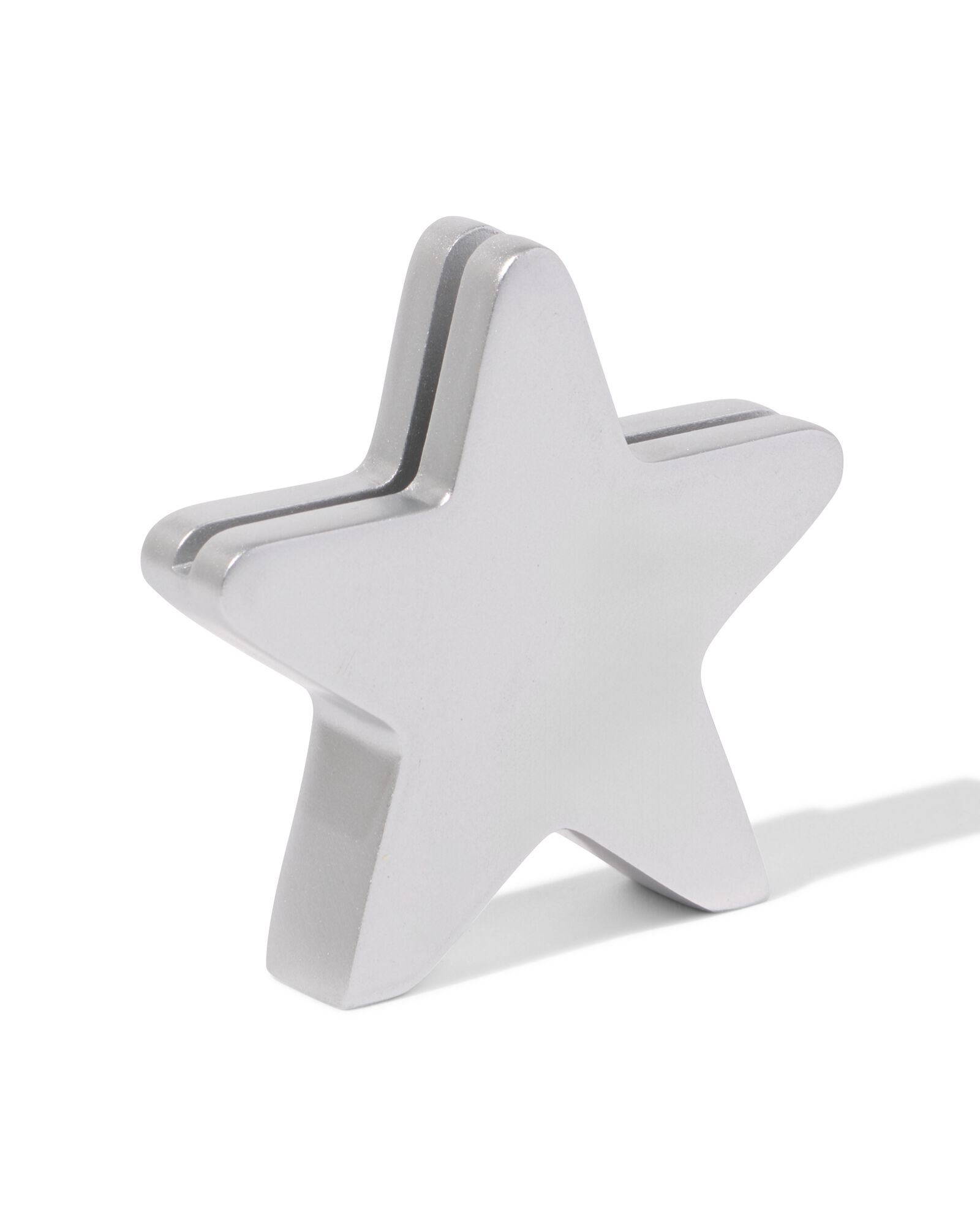 fotohouder 6x15cm ster zilver - 60100540 - HEMA