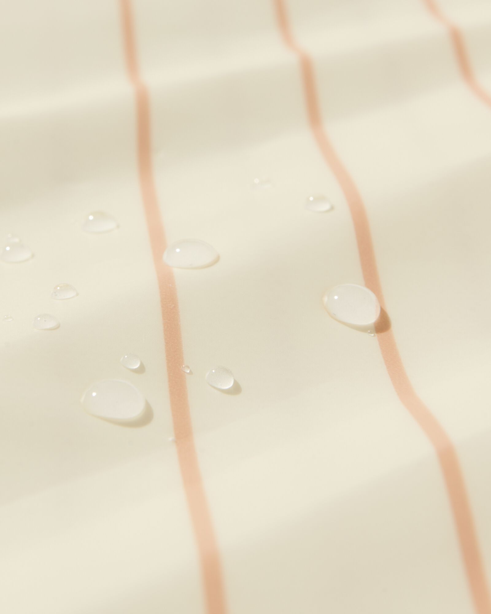 nappe hydrofuges rayures cr&egrave;me - 41800177 - HEMA