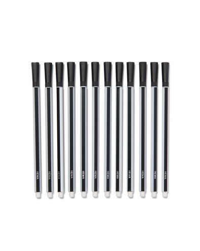 12 feutres pointe fine - 14420030 - HEMA