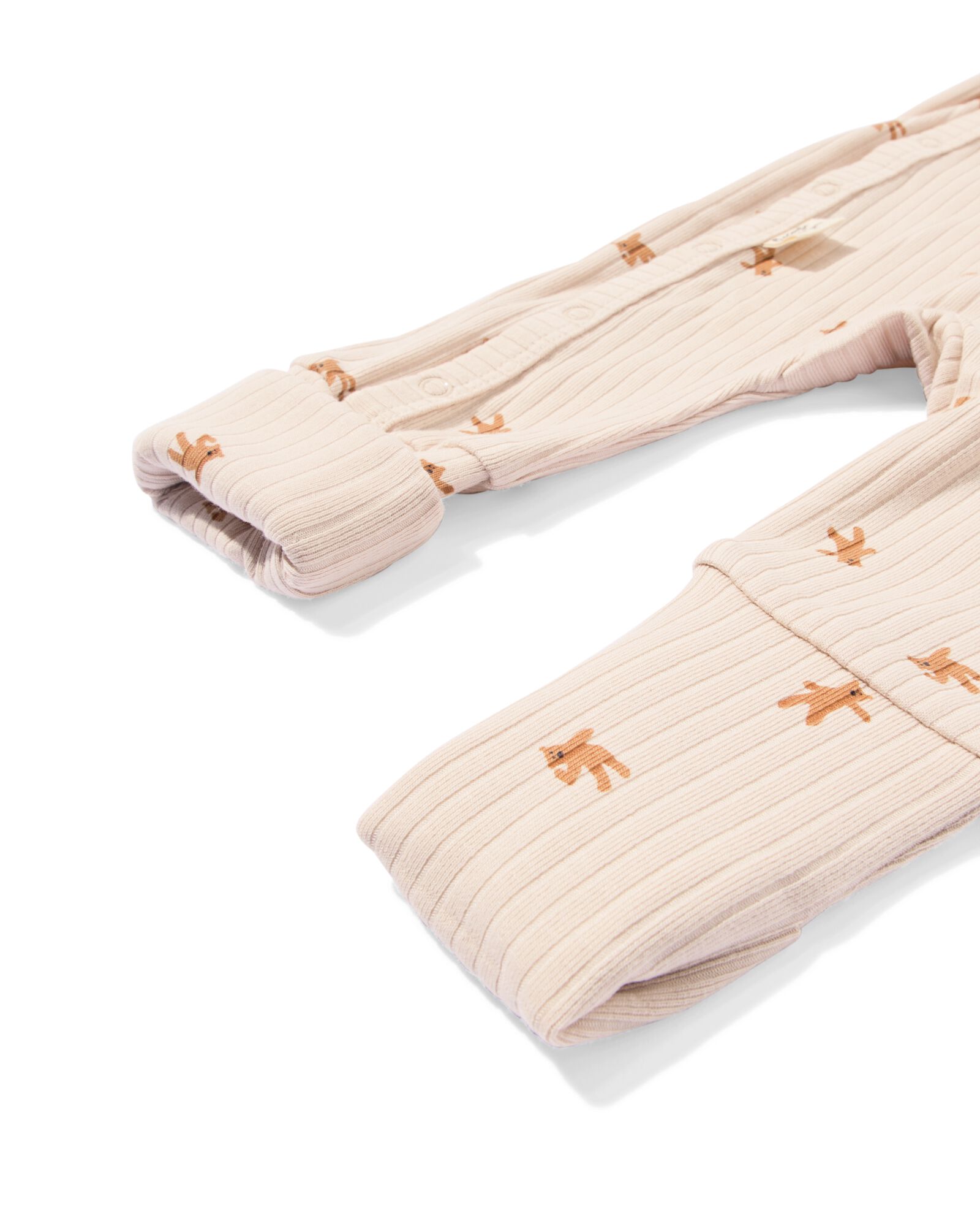 barboteuse &eacute;volutive nouveau-n&eacute; LENZING&trade; ECOVERO&trade; c&ocirc;tel&eacute;e oursons &eacute;cru - 33428820ECRU - HEMA