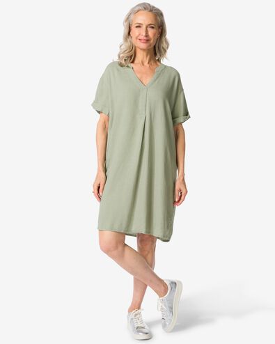 Damenkleid Sola  gr&uuml;n - 36200825GREEN - HEMA