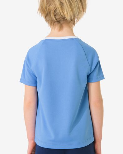t-shirt de sport enfant  bleu bleu - 30600013BLUE - HEMA