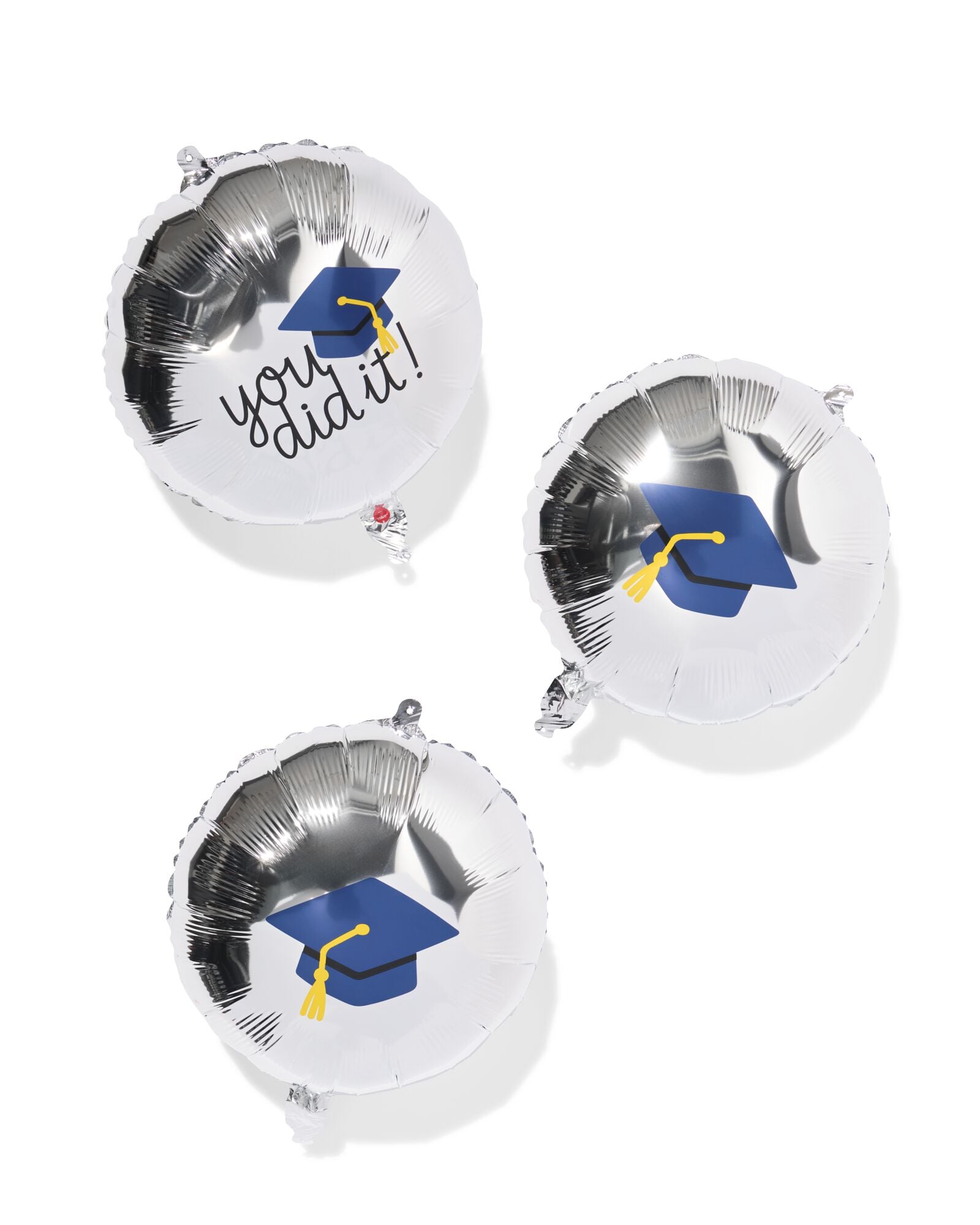 lot de ballons alu ⌀35cm dipl&ocirc;me - 3 pi&egrave;ces - 60800594 - HEMA
